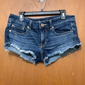 American Eagle jean shorts.
